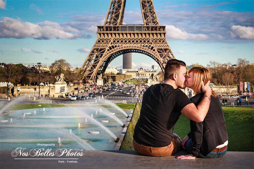 Photographe couple love session in Paris