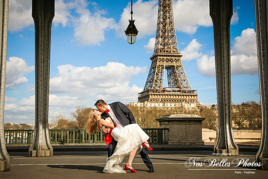 Séance photo couple après mariage Paris