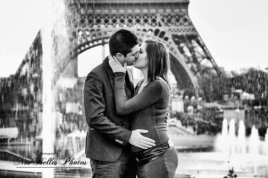 Séance photo de couple photographe à Paris