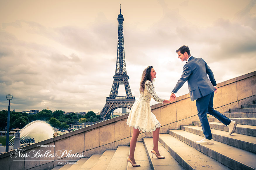 Shooting couple lifestyle, séance engagement Paris